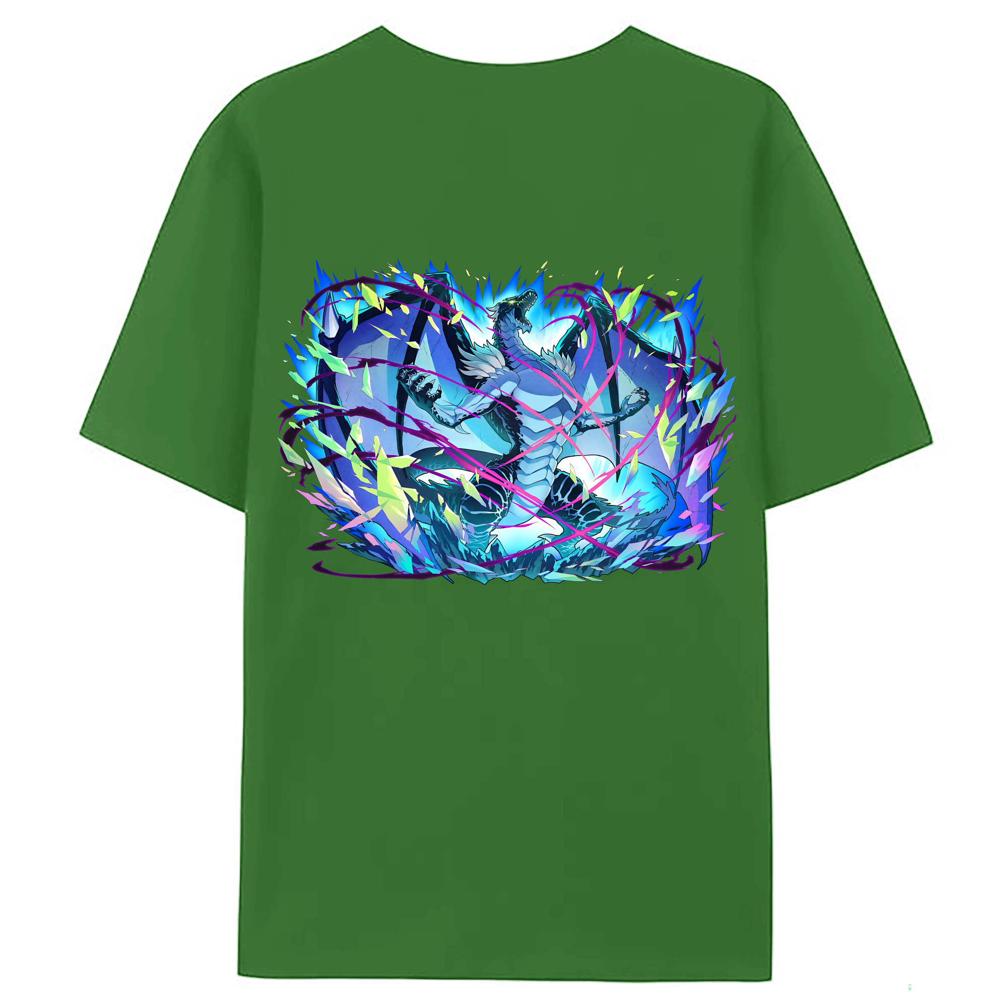 （画像用） 転スラ Regarding Reincarnated to Slime レディース半袖Tシャツ(バックプリント)